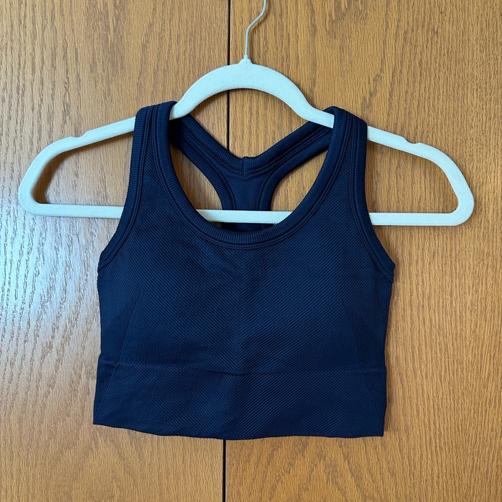 SPANX Navy Look At Me Now Bra